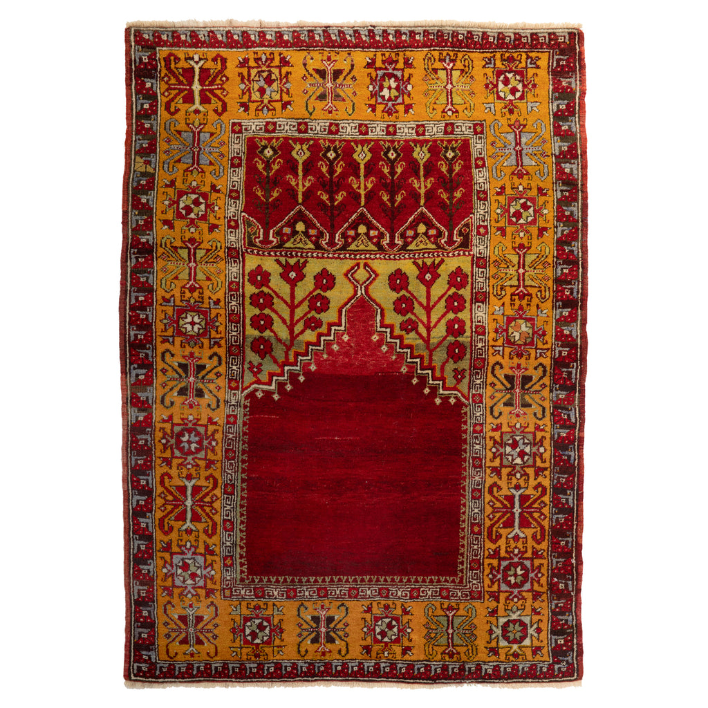 Traditional Wool Rug - 4'01" x 5'11" Default Title