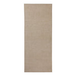White Modern Wool Silk Blend Rug - 6' x 15'