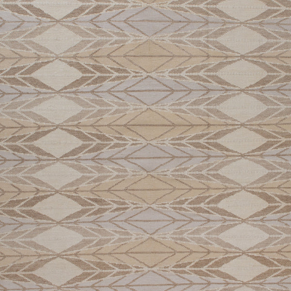 Beige Flatweave Wool Rug - 8' x 15'