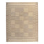 Beige Flatweave Wool Cotton Blend Rug - 9'4" x 11'8"