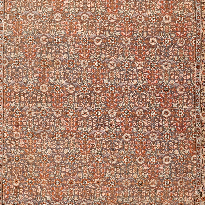 Orange Antique Persian Tabriz