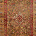 Gold Vintage Traditional Anatolian Wool Rug - 8'2" x 18'5"