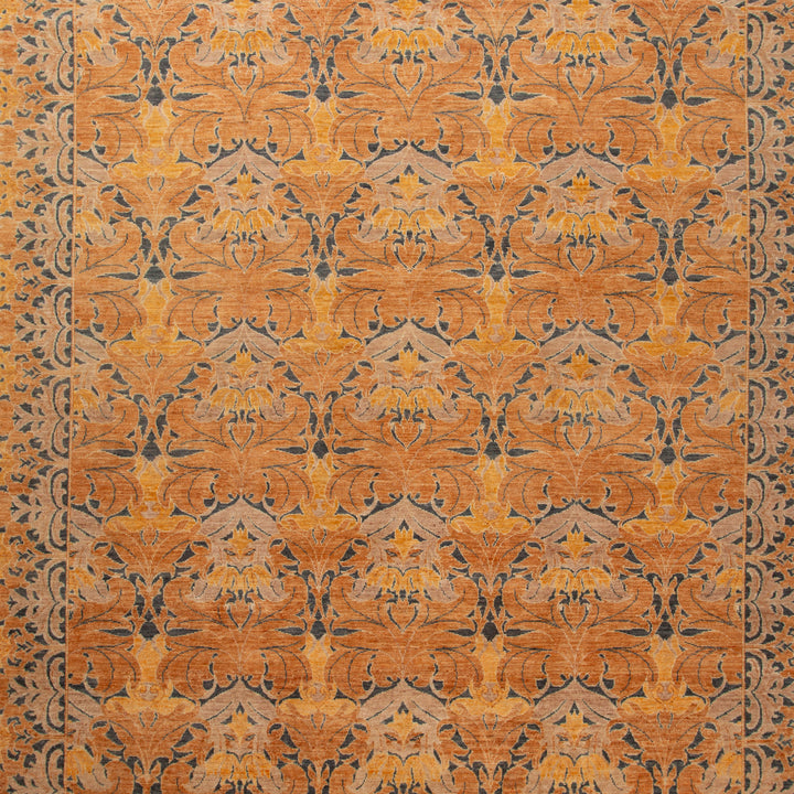 Yellow Traditional Wool Rug - 12' x 15'