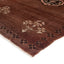 Brown Vintage Traditional Wool Rug - 7'1" x 11'2"