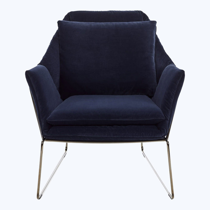 New York Poltrona Velvet Chair