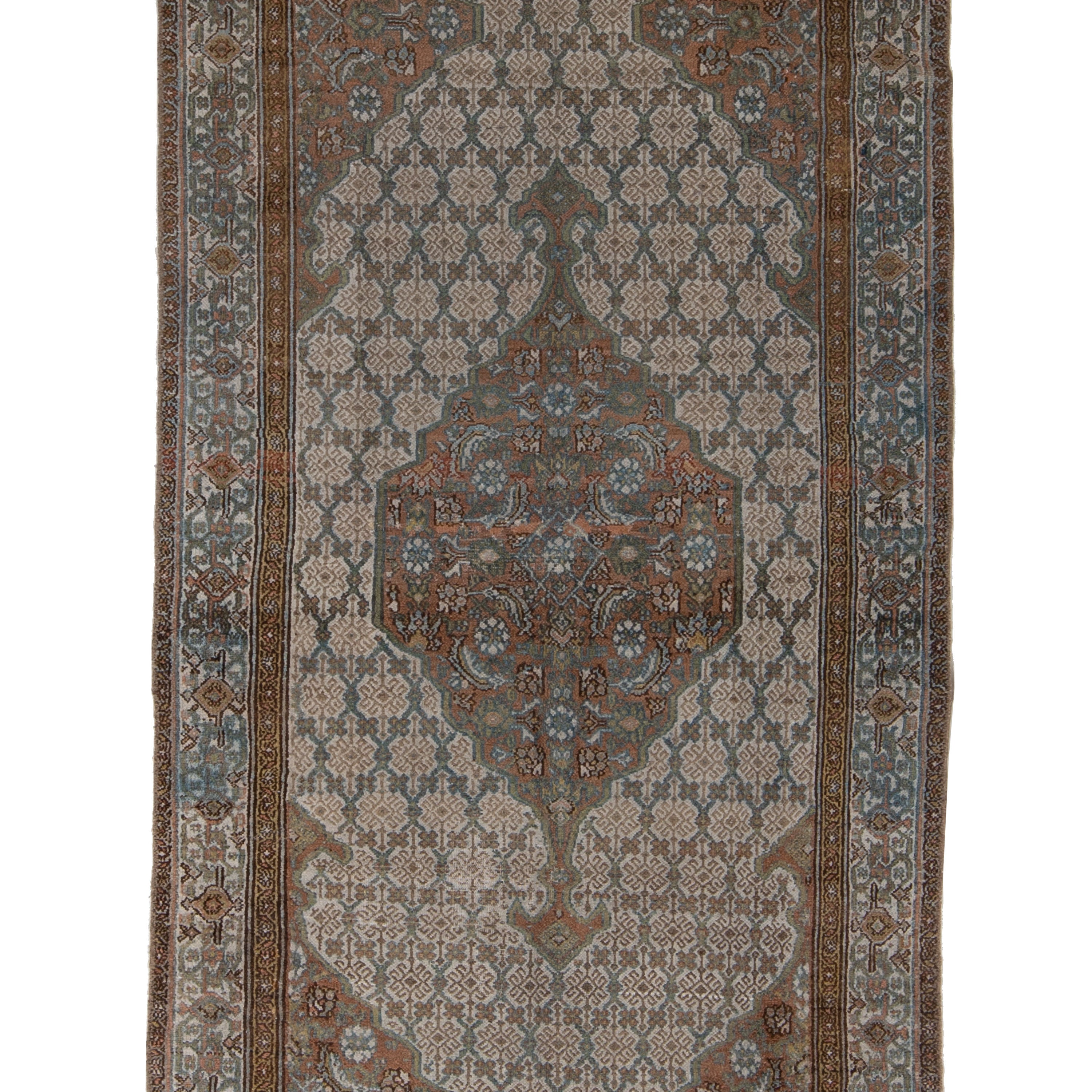 Traditional Wool Rug - 3'08" x 16'05" Default Title