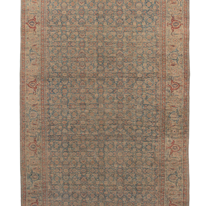 Grey Vintage Traditional Wool Runner - 6'6" x 22' Default Title