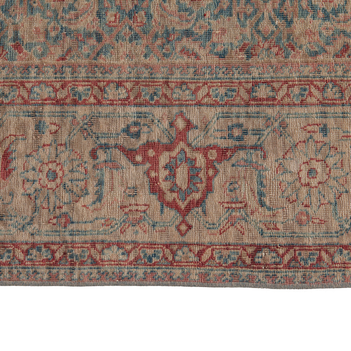 Grey Vintage Traditional Wool Runner - 6'6" x 22' Default Title