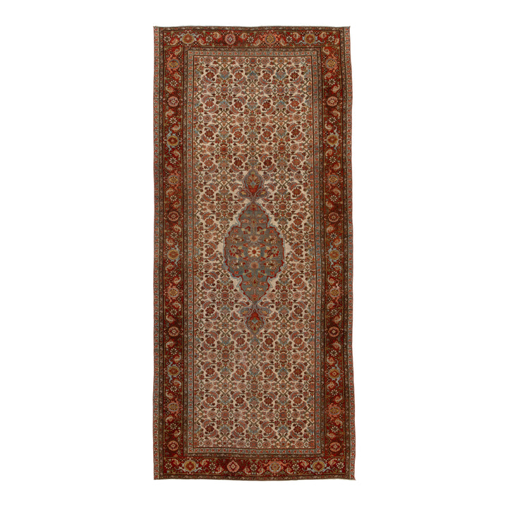 Vintage Traditional Wool Rug - 5'5" x 12'