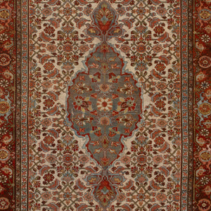 Vintage Traditional Wool Rug - 5'5" x 12' - hover