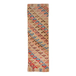 Vintage Anatolian Wool Flatweave Rug - 2'9" x 10'11"