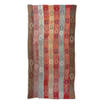 Multi Vintage Flatweave Wool Rug - 8'2" x 17'11" Default Title