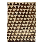 Brown Vintage Traditional Wool Kilim - 8'3" x 11'5"