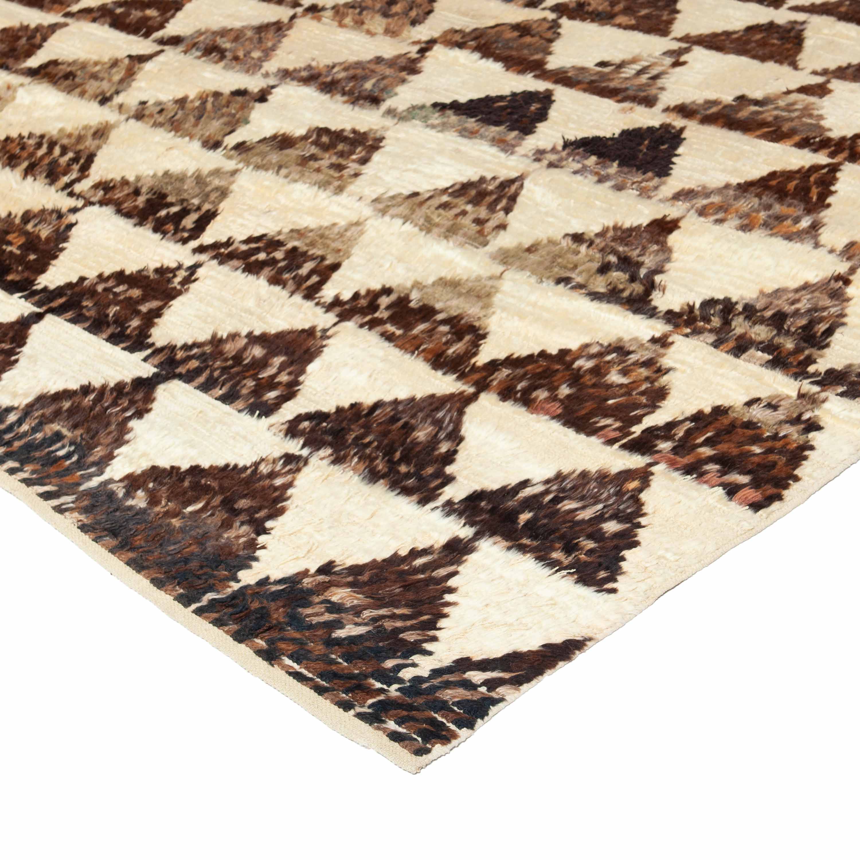 Brown Vintage Traditional Wool Kilim - 8'3" x 11'5"