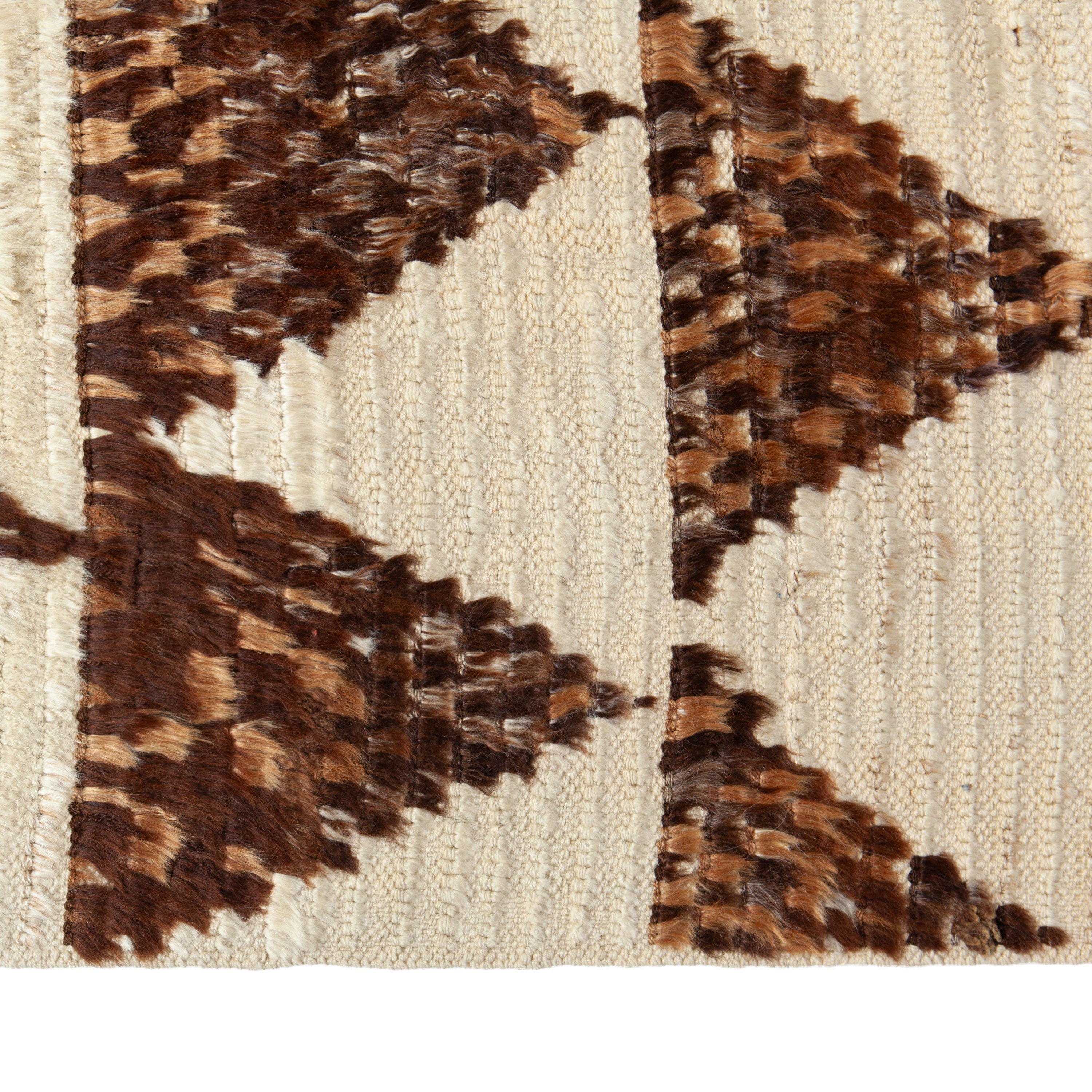 Brown Vintage Traditional Wool Kilim - 8'3" x 11'5"