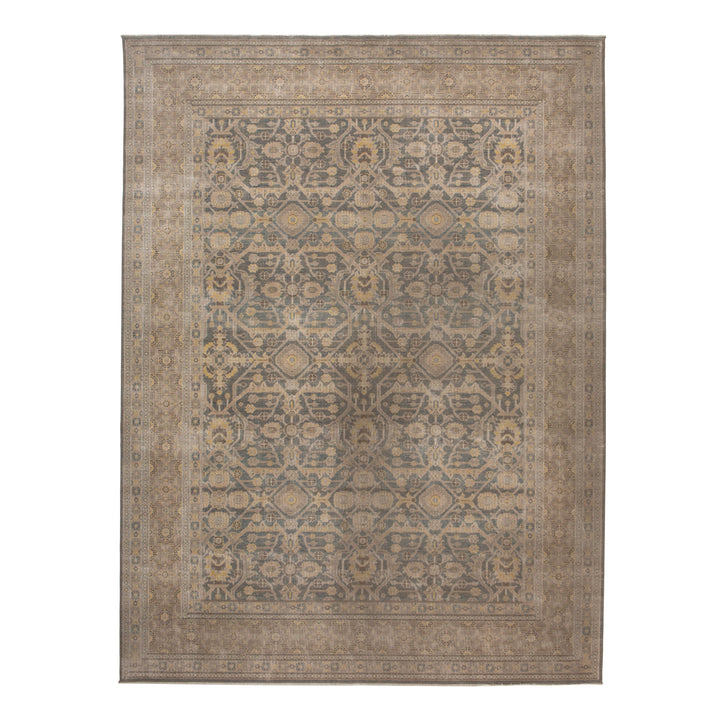 Grey Transitional Wool Rug - 8'11" x 11'8"