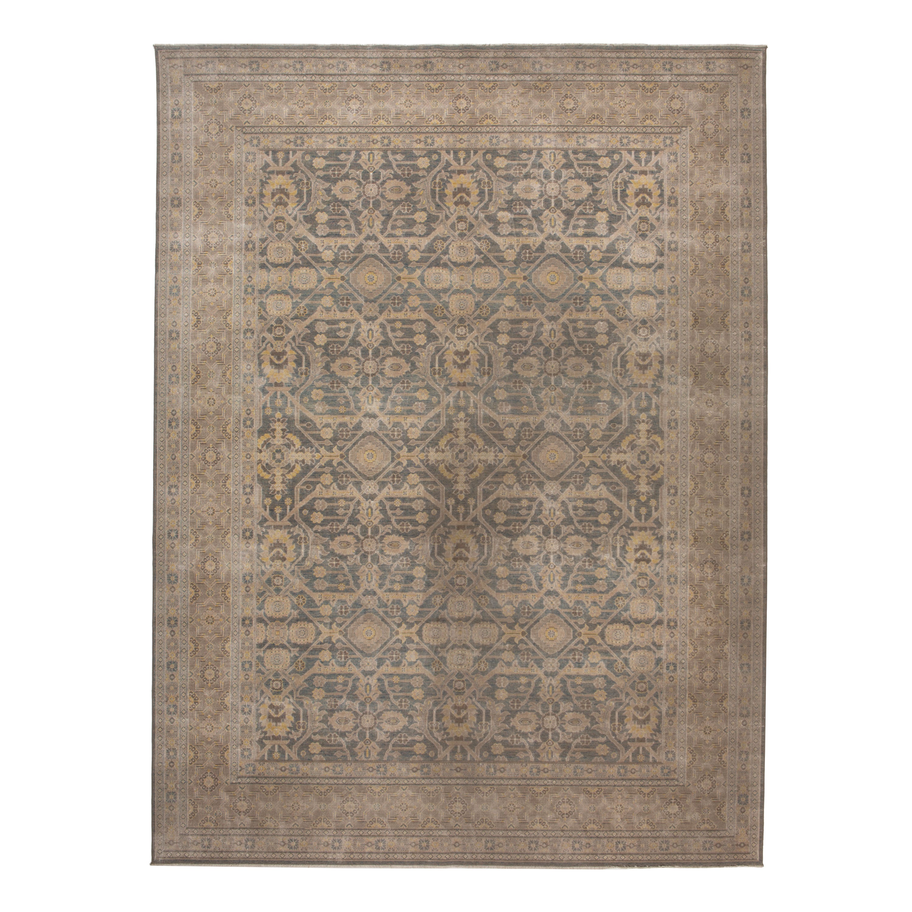 Grey Transitional Wool Rug - 8'11" x 11'8"