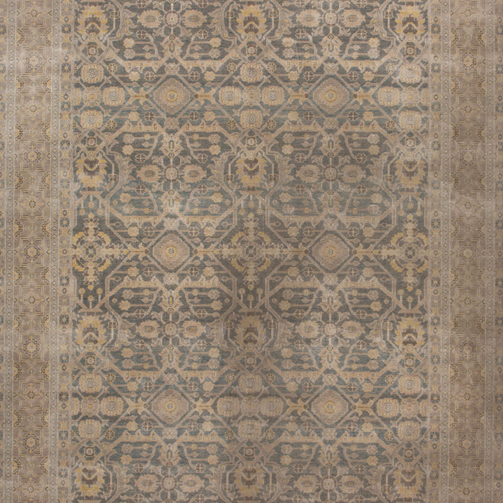 Grey Transitional Wool Rug - 8'11" x 11'8"