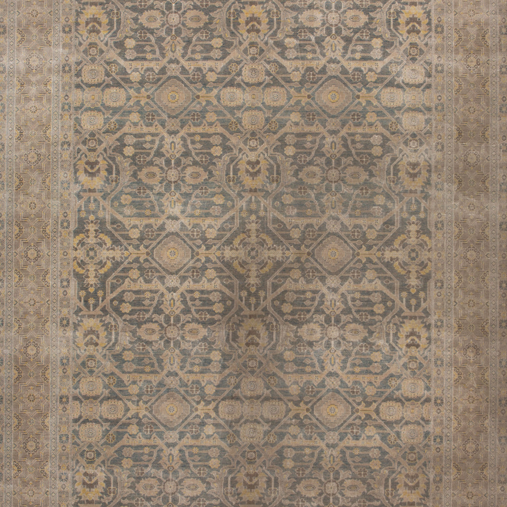 Grey Transitional Wool Rug - 8'11" x 11'8"