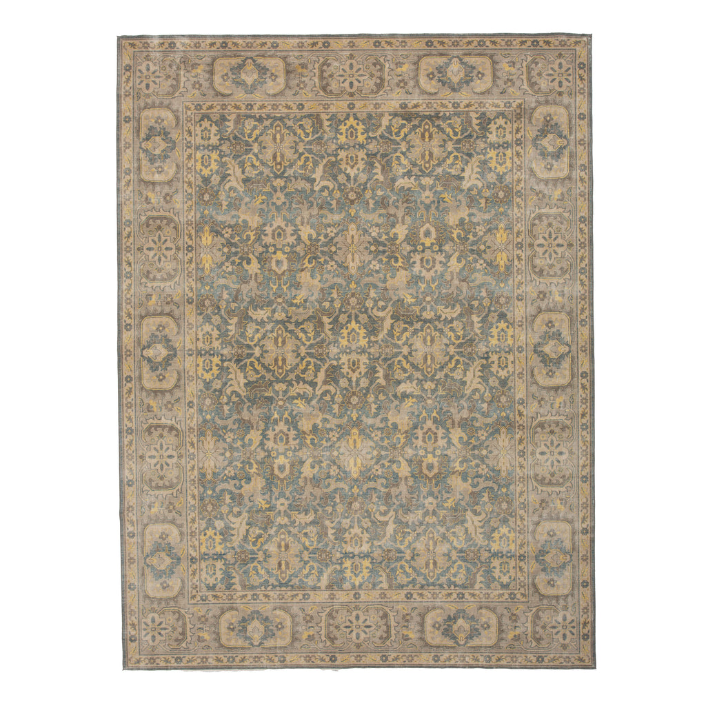 Traditional Wool Rug - 09'07" x 12'08"