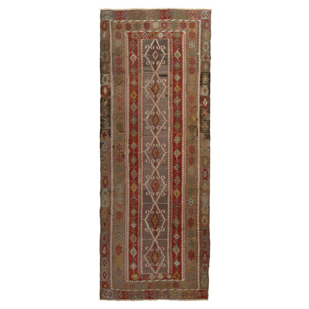 Wool Kilim - 4'02" x 11'09" Default Title