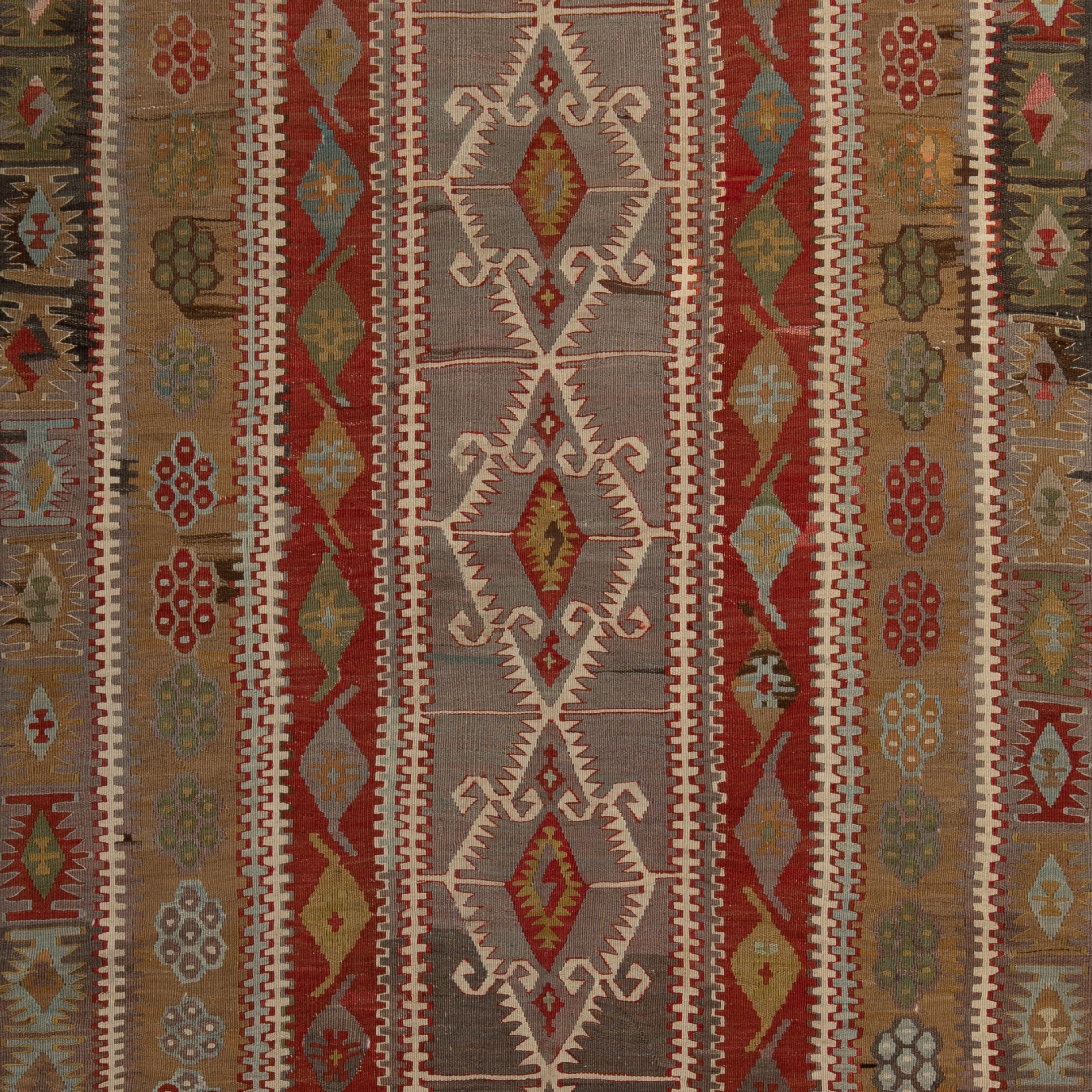 Wool Kilim - 4'02" x 11'09" Default Title