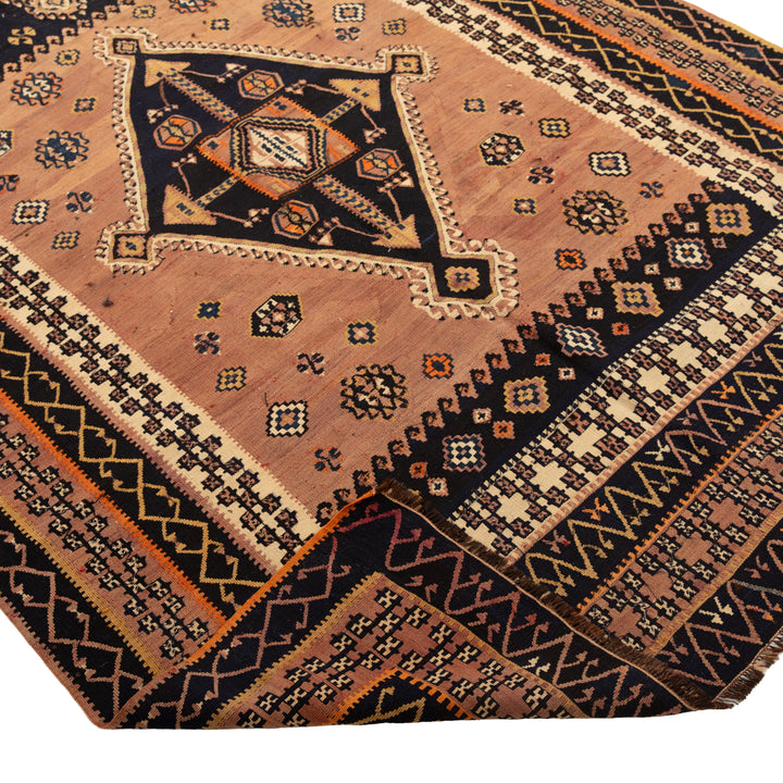 Wool Kilim - 5'01" x 14'07"