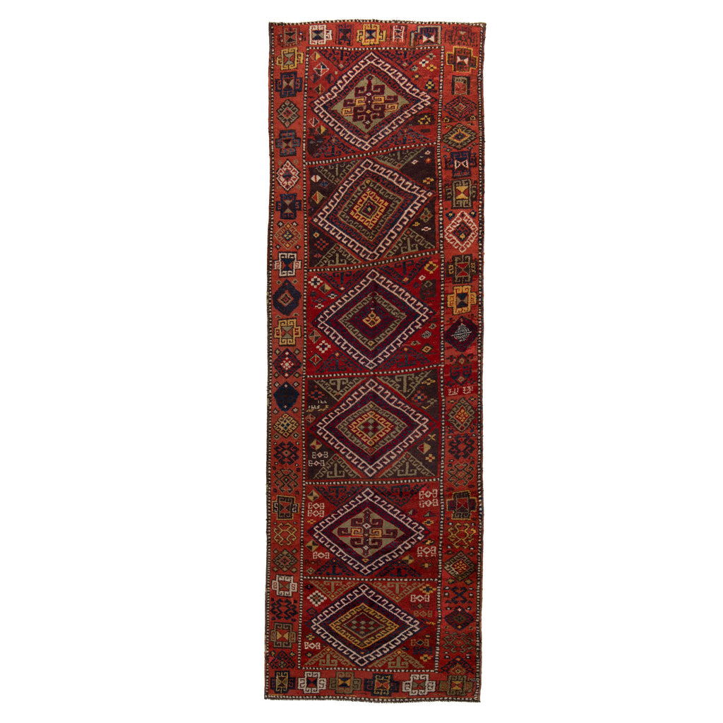 Traditional Wool Rug - 3'04" x 11'10" Default Title