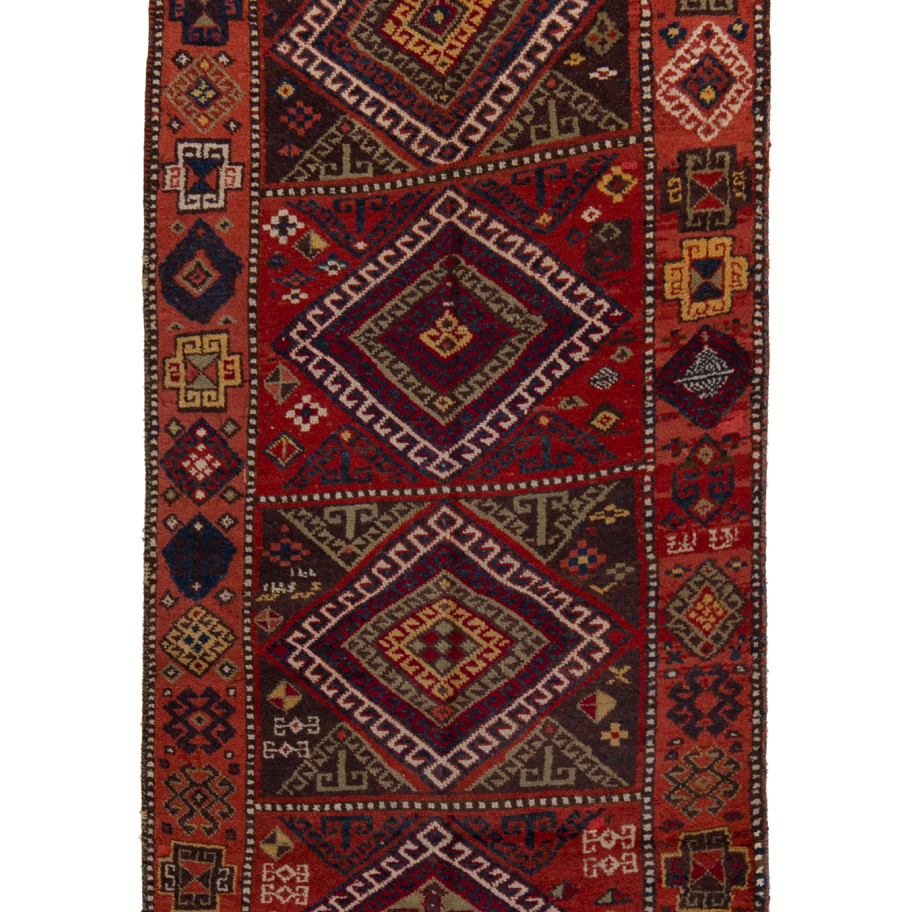 Traditional Wool Rug - 3'04" x 11'10" Default Title