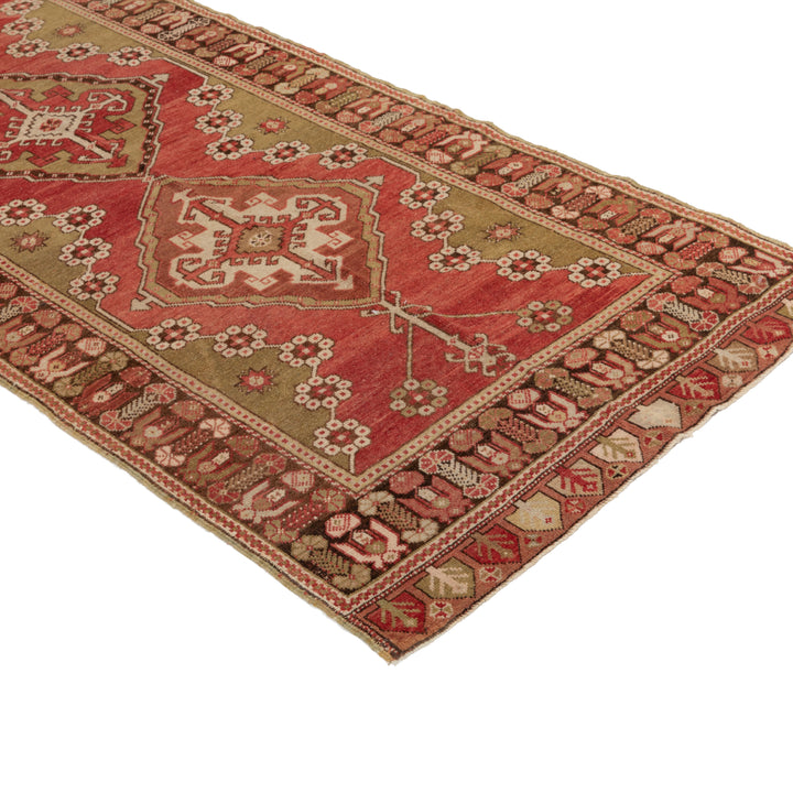 Vintage Turk Wool Rug - 3'4" x 12'11" Default Title