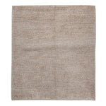 Brown Modern Wool Rug - 4'11" x 5'