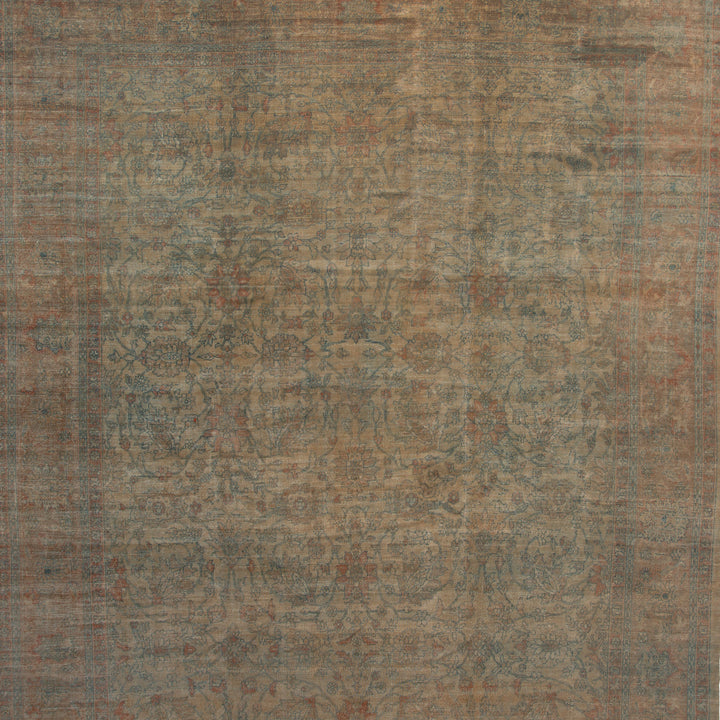 Vintage Traditional Sabideh Wool Rug - 11'9" x 13'11"