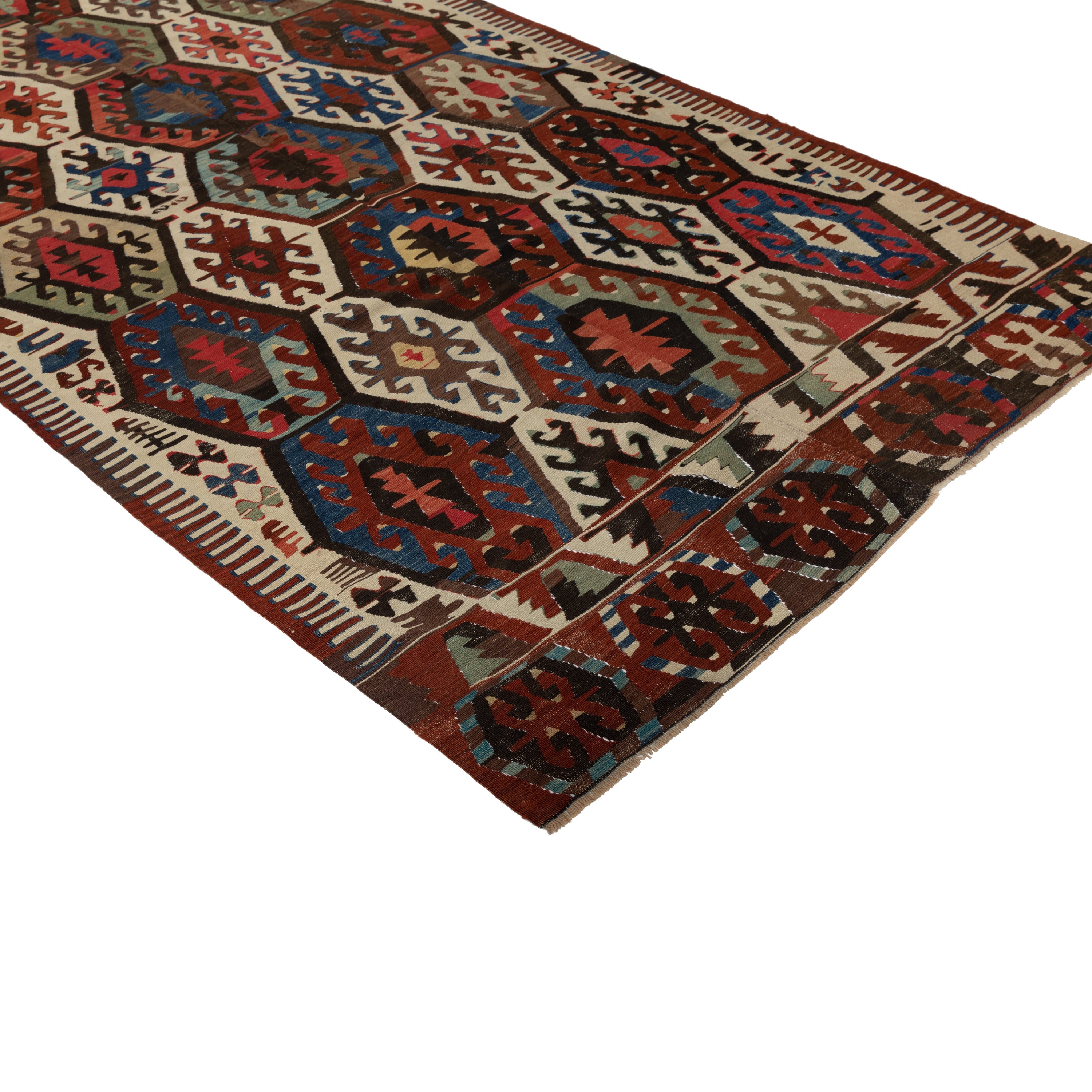 Anatolian Wool Kilim - 05'05" x 10'05" Default Title