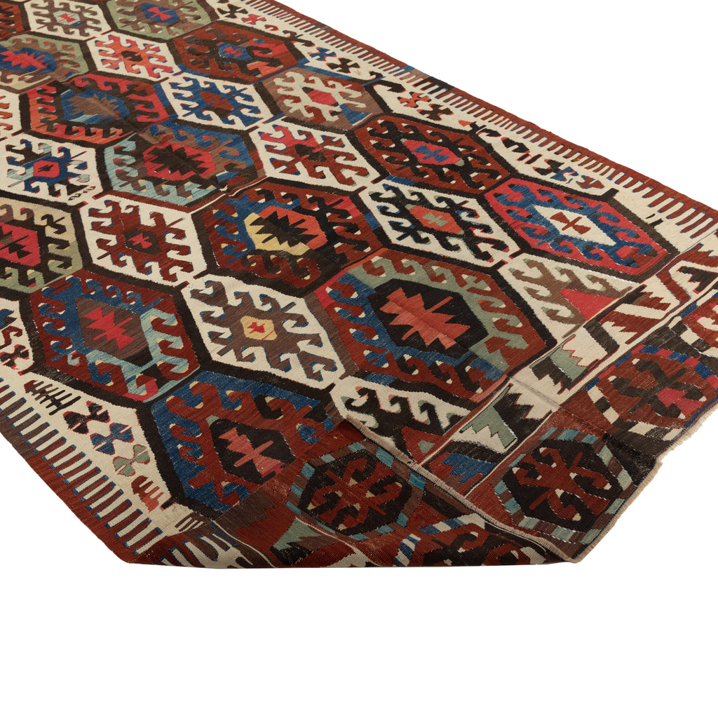 Anatolian Wool Kilim - 05'05" x 10'05" Default Title