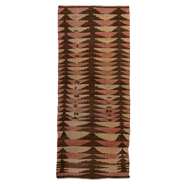 Anatolian Wool Kilim - 3'9" x 9'4" Default Title