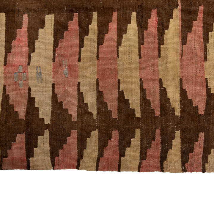 Anatolian Wool Kilim - 3'9" x 9'4" Default Title