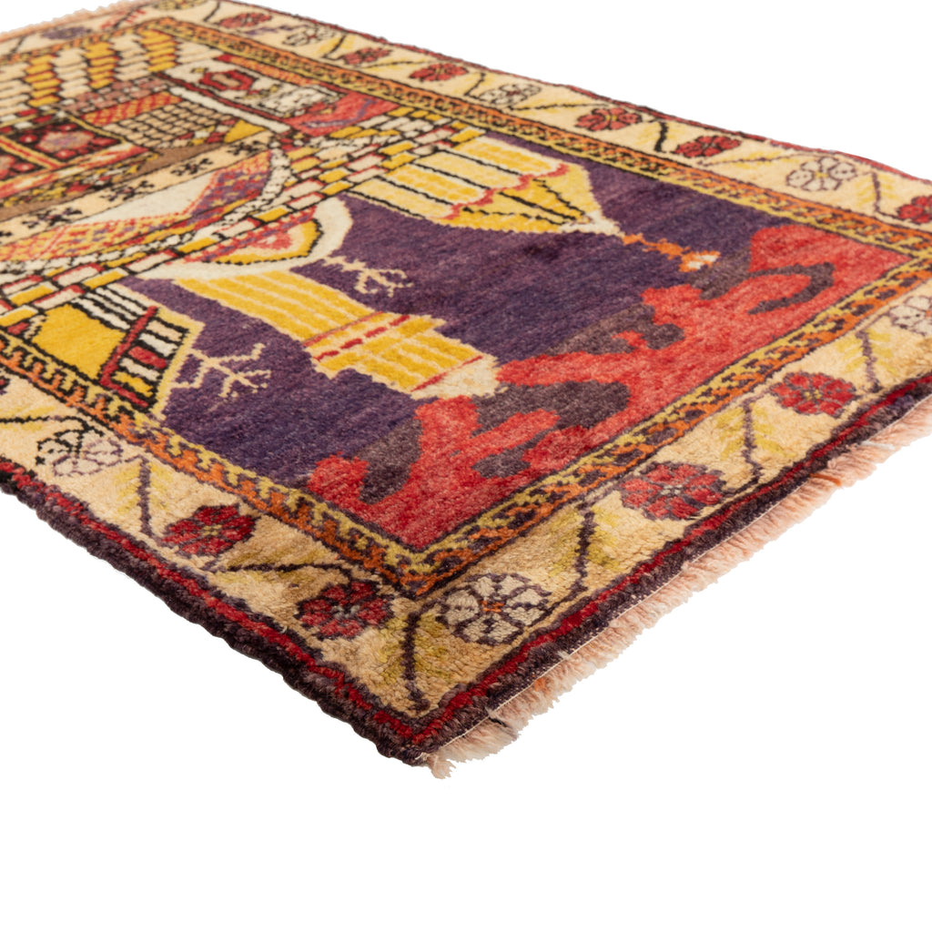 Traditional Wool Rug - 2'07" x 4' Default Title