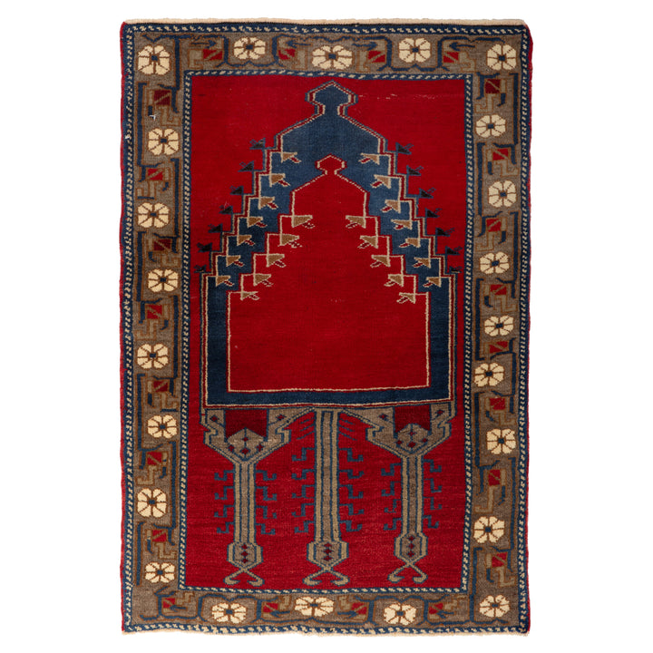 Traditional Wool Rug - 2'08" x 4'02" Default Title
