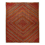 Red Turkish Flatweave Wool Rug - 14'11" x 17'5"