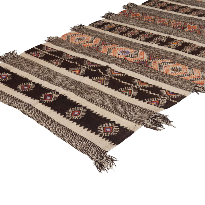 Multi Vintage Moroccan Wool Runner - 4'11" x 12'10" Default Title