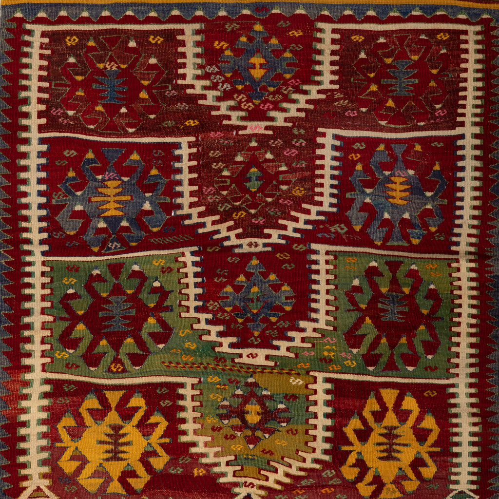 Anatolian Wool Kilim - 03'07" x 04'05" Default Title
