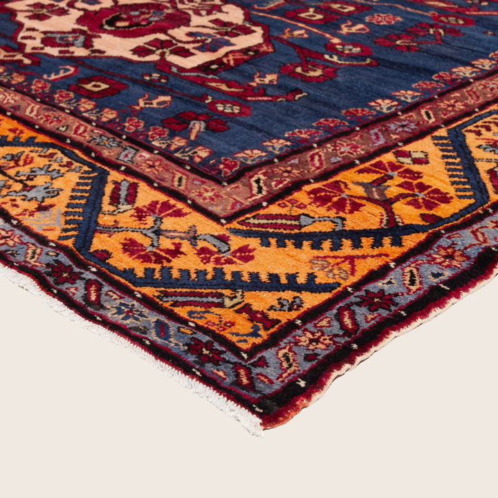 Vintage Traditional Wool Runner - 6'2" x 16'