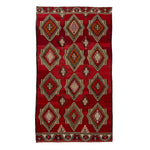 Vintage Traditional Turksih Wool Rug - 5'7" x 10'
