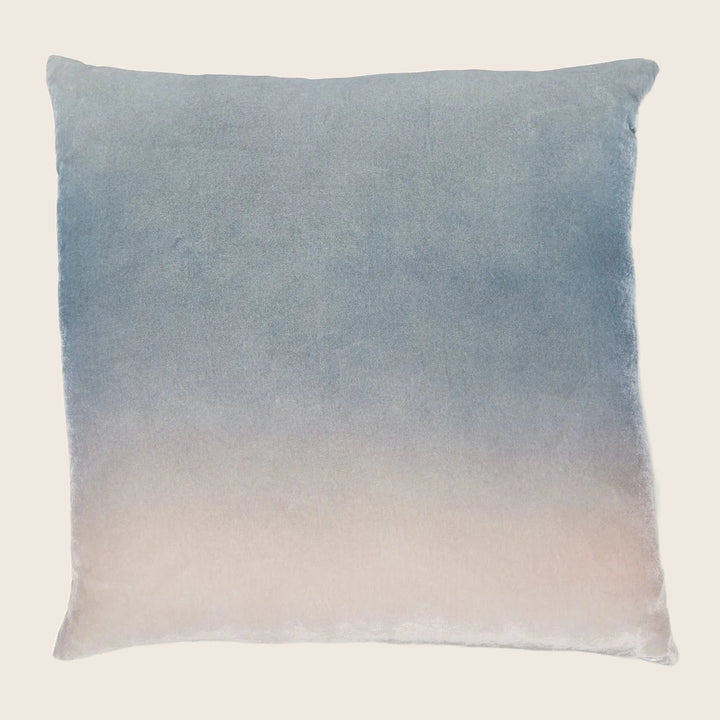 Ombre Velvet Pillow Moonstone