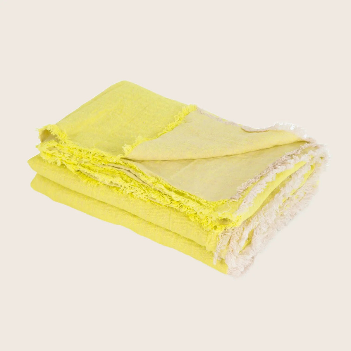 Washed Linen Throw