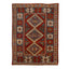 Vintage Traditional Anatolian Wool Rug - 3'8" x 4'9"