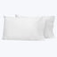Nuvola Percale Sheets & Pillowcases, White Pillowcase Pair / King