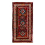 Vintage Traditional Wool Rug - 5' x 10'