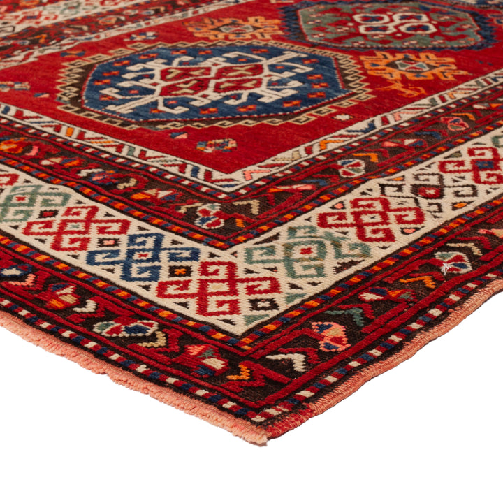 Vintage Traditional Wool Rug - 5' x 10'