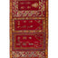 Red Traditional Wool Runner - 4'3" x 22'5"